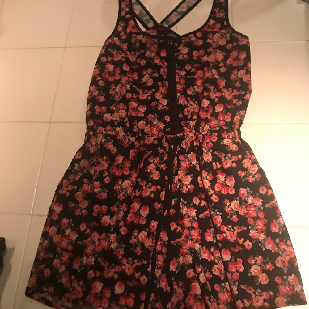 Women's floral romper